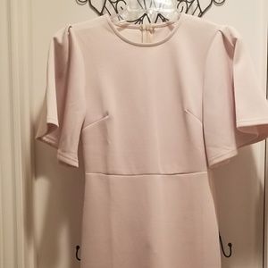 Bodycon Dress Tan Sz M NWOT